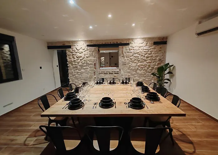 Longère de charme avec Spa, Piscine et Cinéma * Brancourt-en-Laonnois